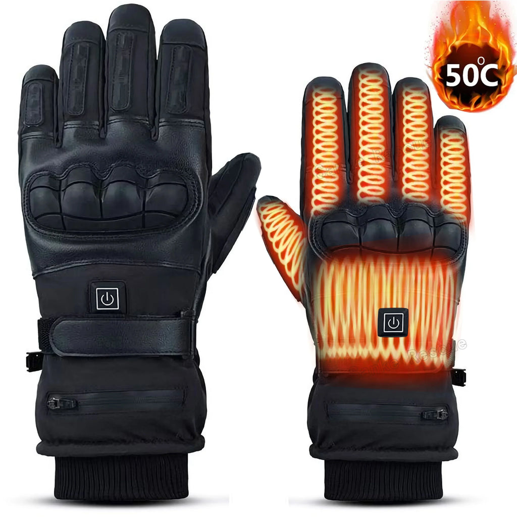Gants de Moto Chauffants – Confort & Chaleur Totale